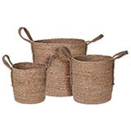 Conjunto 3 Cestos com Asas