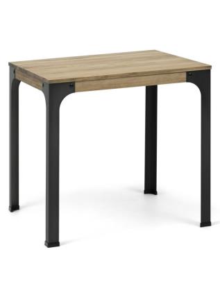 Mesa De Jantar Bristol 70x110x75cm preto UNIQUE