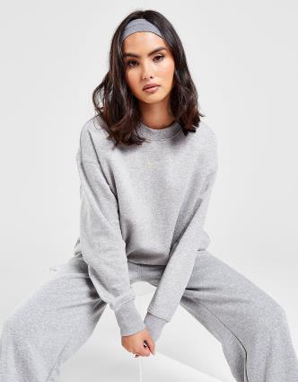 Nike Sweatshirt Phoenix Oversized - Cinzento - Womens, Cinzento