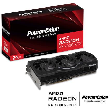 Placa Gráfica Powercolor RX 7900 XTX 24GB GDDR6