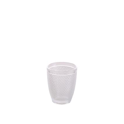 Copo sem Pé Relevo Pontos 8X10CM