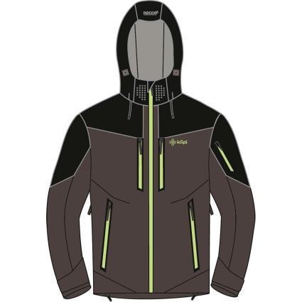Kilpi Hastar Jacket Cinzento 2XL Homem