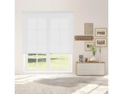 Estore de Rolo VIEWTEX Translúcido (150x190cm - Poliéster - Branco)