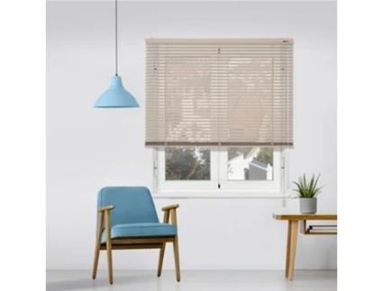 Estore Veneziano VIEWTEX 25mm (60x175 - Aço e Aluminio - Rosa)