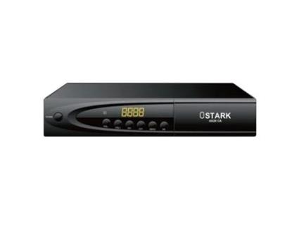 Receptor de Satélite de Tv Digital OSTARK As2X Decodificador com Porta Scart Dolby Stalker