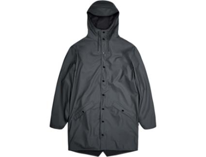 Casaco RAINS Mulher (XS - Cinzento)