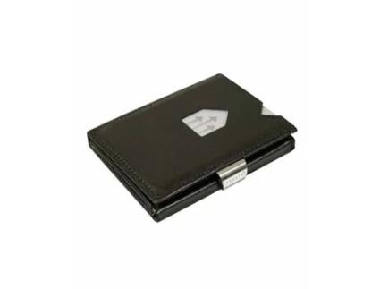 Carteira EXENTRI c/ prote??o RFID Couro (Preto)