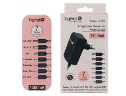 Carregador DIGIVOLT AD-1500 Preto