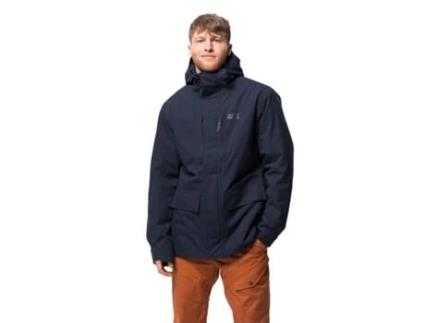 Casaco para Homem JACK WOLFSKIN Azul (Tam: XL)