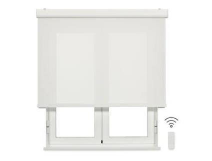 Estore de Rolo VIEWTEX Motorizado (90x190cm - Pvc - Branco)