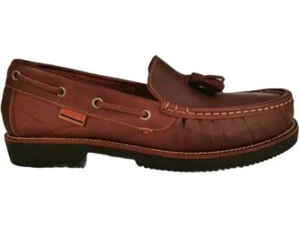 Sapatos RIVERTY Apache Couro Mulher (36 - Bordeaux)