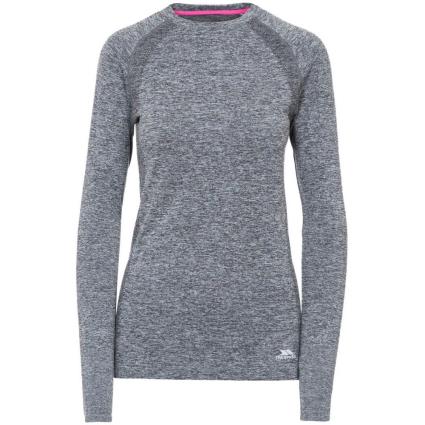 Trespass Welina Tp75 Long Sleeve Base Layer Cinzento M Mulher