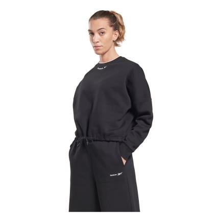 Reebok Identity Fleece Crew Sweatshirt  L Mulher