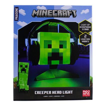 Minecraft Creeper Headset Stand Verde