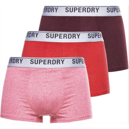 Superdry Trunk Multi Trunk 3 Units Rosa L Homem