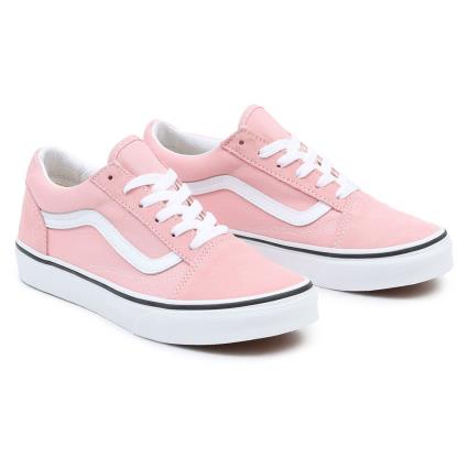 Vans Old Skool Junior Trainers Rosa EU 38 Rapaz