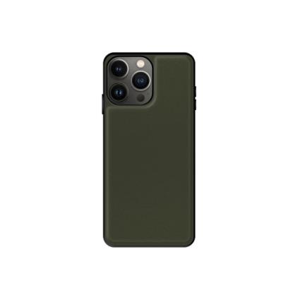 Capa Iphone 14 Pro Max em Pele Magnetica Verde