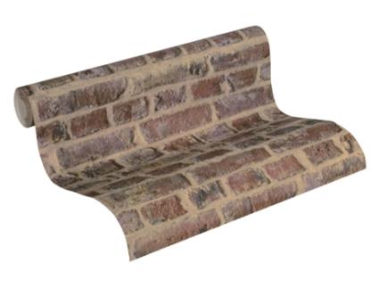 Papel de Parede A.S. CRÉATION (53 cm x 10,05 m - Tecido - Multicor)