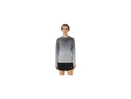 Camisola para Mulher ASICS Cinzento (Tam: L)