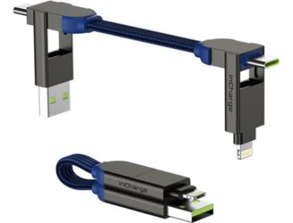 Cabo de Carregamento ROLLINGSQUARE Incharge ROLLINGSQUARE X Azul