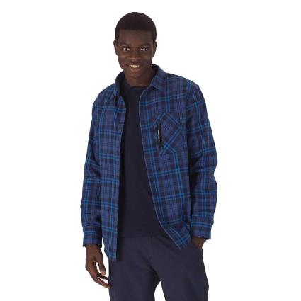 Rossignol Flannel Long Sleeve Shirt Azul M Homem