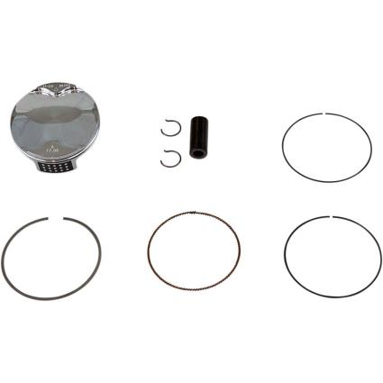 Vertex Piston 24196a Piston Kit Prateado