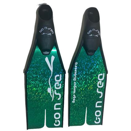 Go N Sea Longue Distance Carbone Medium Fins Verde EU 44-45