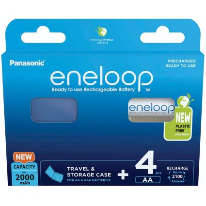Eneloop Bk-3mcdec4be Rechargeable Battery 2000mah 4 Units