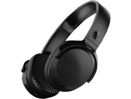 Auscultadores Bluetooth SKULLCANDY Riff 2 (Over Ear - Microfone - Preto)