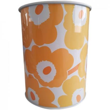 Caixote do Lixo Smead > papeleira metal 15 litros marimekko amarelo - SME29145140