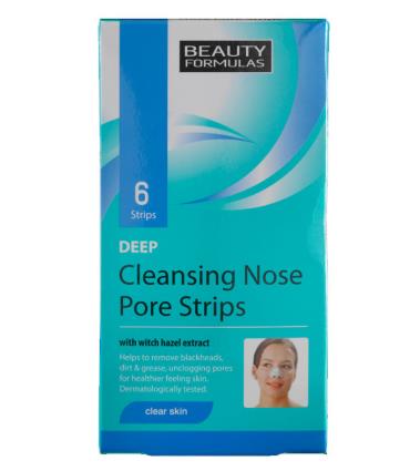 Beauty Formulas- Cleansing Nose Pore Strips