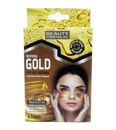Beauty Formulas - Patches de Gel para os Olhos - Gold