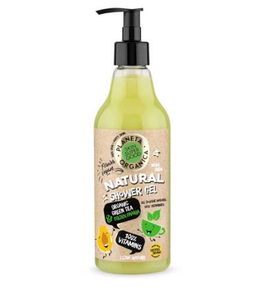 Planeta Organica - Gel de banho natural - 100% Vitamins