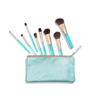 Nabla - Conjunto de escova para rosto e olhos Aquamarine Essential