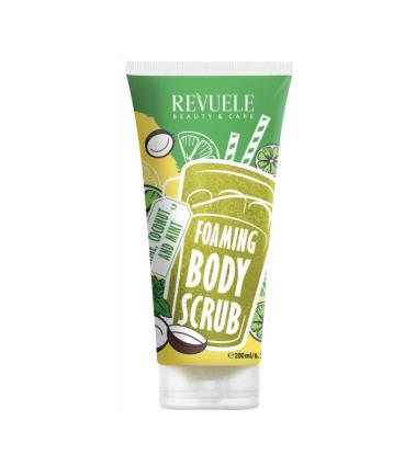 Revuele - Esfoliante Corporal Foaming Body Scrub - Limão, coco e hortelã