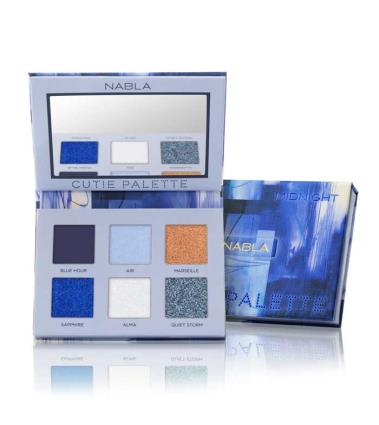 Nabla - *Cutie Collection 2021* - paleta da sombra Cutie Palette - Midnight