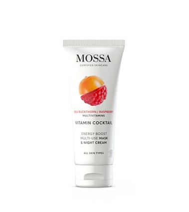 Mossa - *Vitamin Cocktail* - Creme noturno e máscara multiuso para injeção de energia