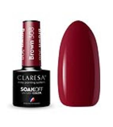 Claresa - Esmalte semipermanente Soak off - 308: Brown