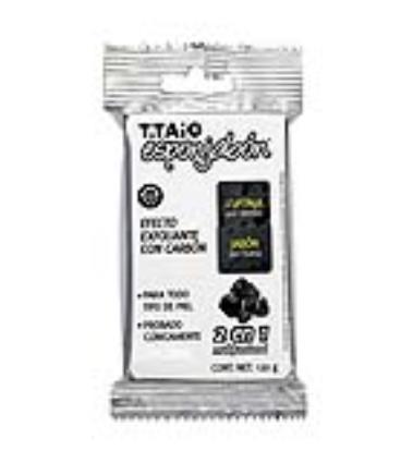 T.TAiO - Esponja Esfoliante de Carvão