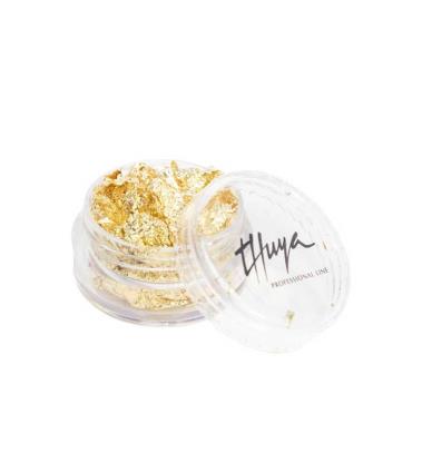 Thuya - folha de ouro para nail art - ouro