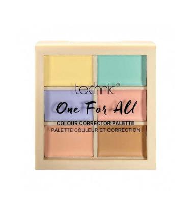 Technic Cosmetics - Paleta de corretivos em creme One For All