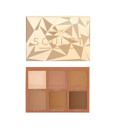 Sigma Beauty - Paleta Iluminador + Contour Sculpt