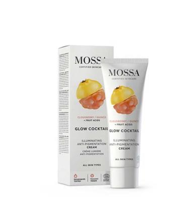 Mossa - *Glow Cocktail* - Creme iluminador anti-pigmentação