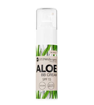 Bell - *Aloe* - BB Creme Hipoalergênico FPS15 - 02: Vanilla