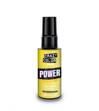 CRAZY COLOR - Pigmento de cabelo ultraconcentrado Power Pigment - Yellow