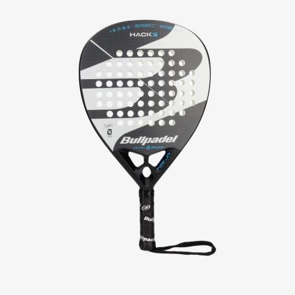 Bullpadel Hack 23 - Preto - Raquete Padel Rapaz tamanho UNICA