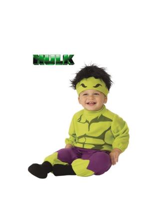 Fato de Hulk com gorro para bebé multicor 6m