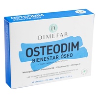 Osteodim bem-estar ósseo 30 cápsulas - Dimefar