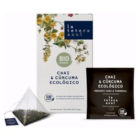 Chai e infusão de açafrão Eco 20 saquetas de infusão de 1.5g - La Tetera Azul