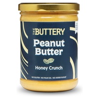 Manteiga de amendoim crocante 800 g (Mel - Amendoim) - The Buttery